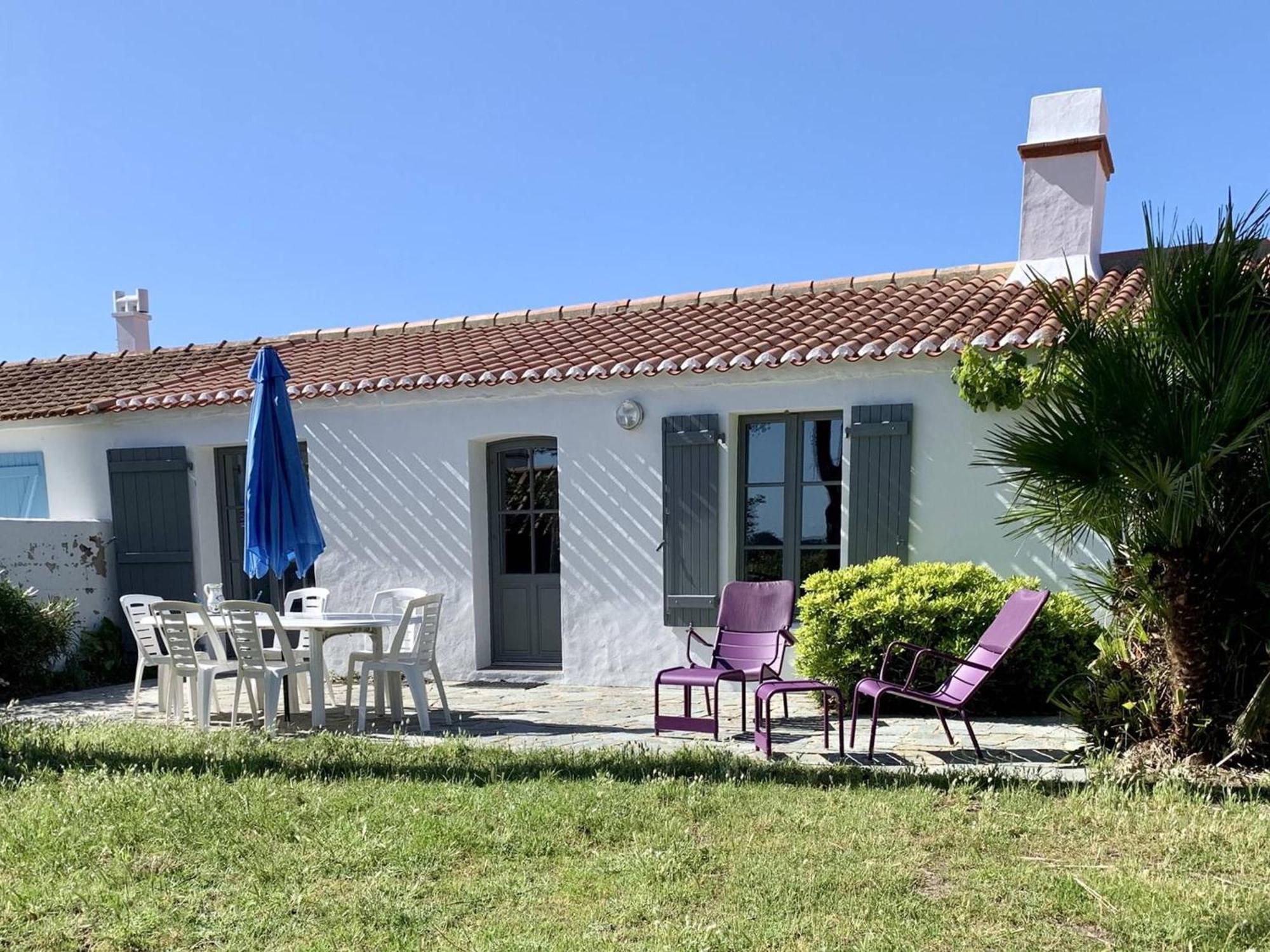 Villa Maison Noirmoutier-en-l'Île, 3 pièces, 6 personnes - FR-1-224B-588 Extérieur photo