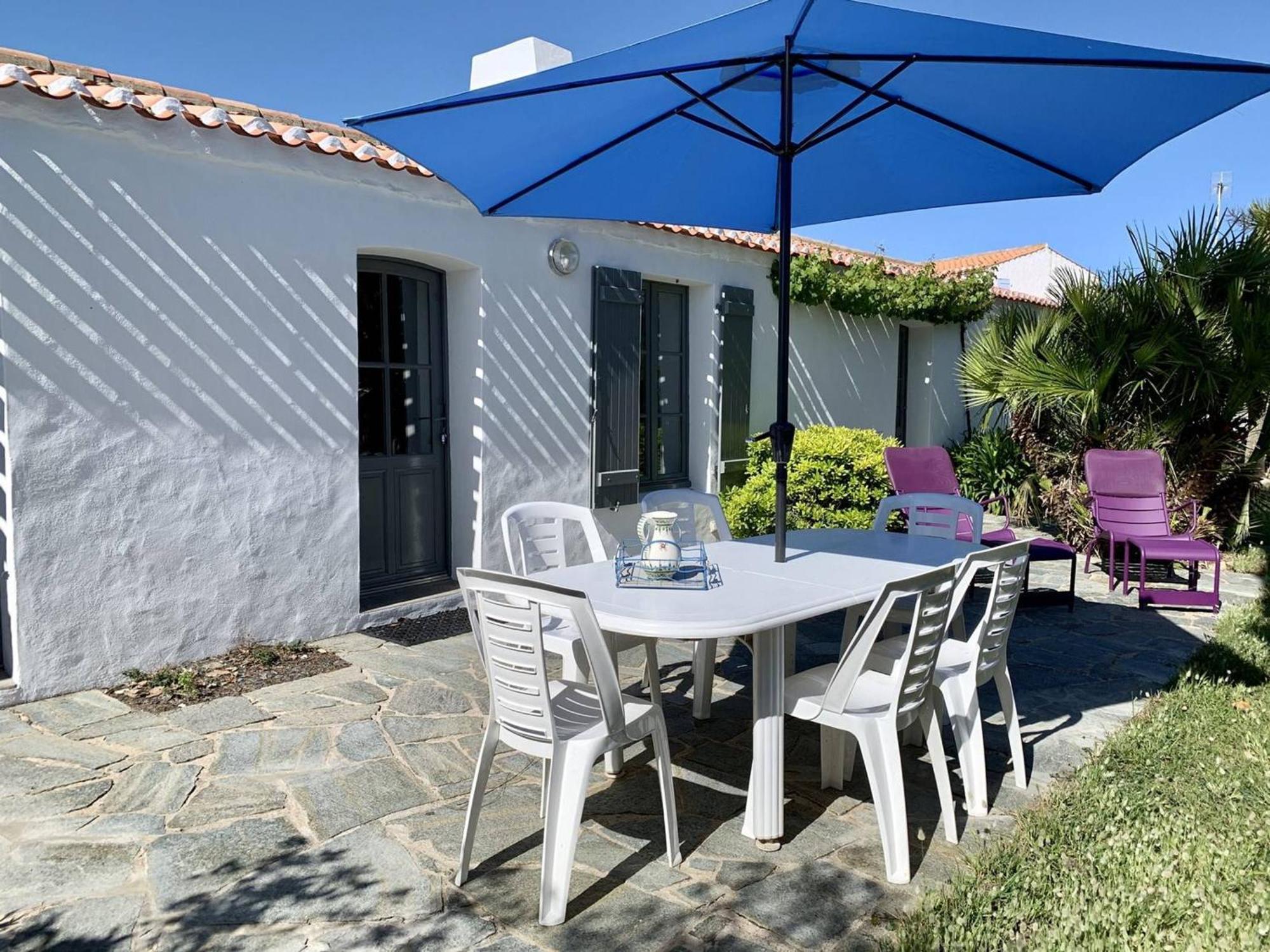 Villa Maison Noirmoutier-en-l'Île, 3 pièces, 6 personnes - FR-1-224B-588 Extérieur photo